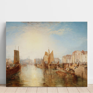 Reproduction Le port de Dieppe - Joseph Mallord William Turner