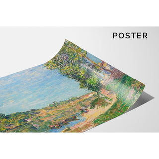 Reproduction Les Coteaux de La Celle, Après Saint-Mammès - Alfred Sisley