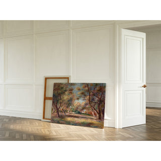 Reproduction Les Oliviers à Cagnes - Pierre-Auguste Renoir