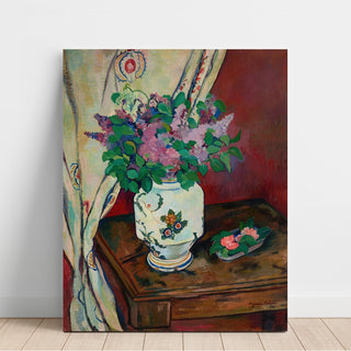 Reproduction Les lilas et camélias - Suzanne Valadon