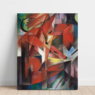 Reproduction Les renards - Franz Marc