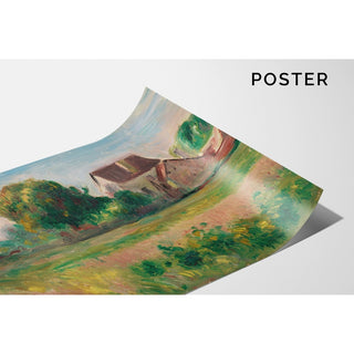 Reproduction Maisons à Essoyes - Pierre-Auguste Renoir