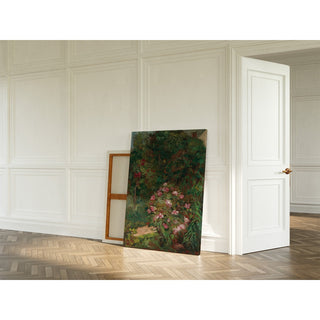 Reproduction Massif de Fleurs, Jardin du Petit Gennevilliers - Gustave Caillebotte