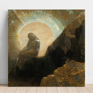 Reproduction Mélancolie - Odilon Redon