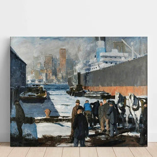 Reproduction Men of the Docks - George Bellows