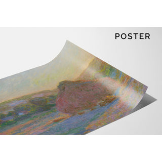 Reproduction Meules, fin de l'été de Claude Monet