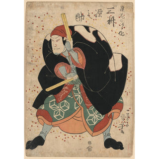 Reproduction Mimasu Gennosuke no Namiwa no Jirosaku - Utagawa Kuniyoshi
