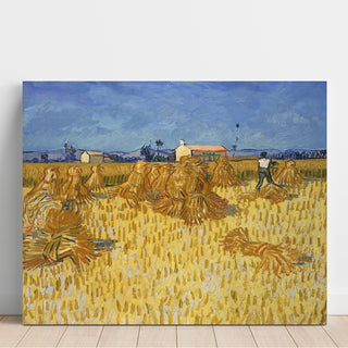Reproduction Moisson de blé en Provence - Vincent van Gogh