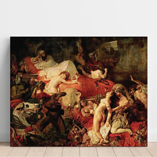 Reproduction Mort de Sardanapale - Eugène Delacroix