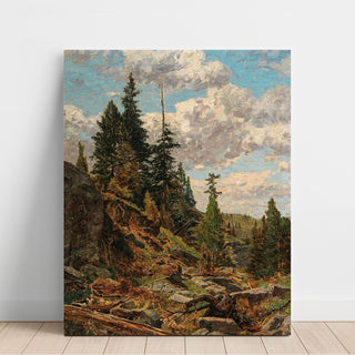 Reproduction Motif de l'Alpe de Turrach - Alfred Zoff