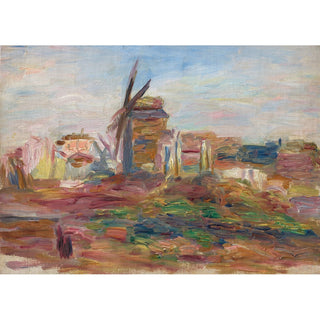 Reproduction Moulin sur la Colline de Montmartre - Pierre-Auguste Renoir
