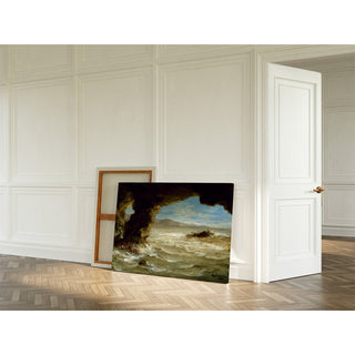 Reproduction Naufrage sur la côte - Eugène Delacroix