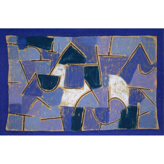 Reproduction Nuit blueue - Paul Klee