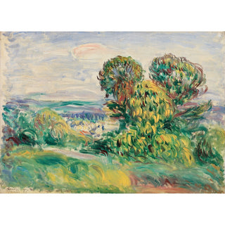 Reproduction Paysage - Pierre-Auguste Renoir