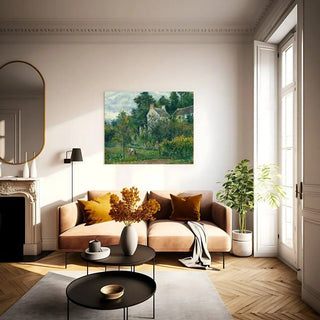Reproduction Paysage aux Pâtis, Pontoise - Camille Pissarro