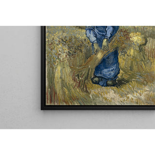 Reproduction Paysanne liant des gerbes Après Millet - Vincent van Gogh