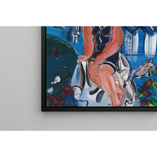 Reproduction Petite baigneuse à Sainte-Adresse - Raoul Dufy
