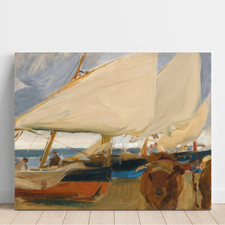 Reproduction Plage de Valence - Joaquín Sorolla