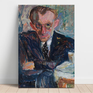 Reproduction Portrait d'un homme aux lunettes - Sasza Blonder