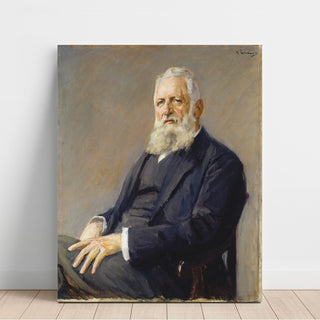 Reproduction Portrait de Franz Adickes, maire de Francfort - Max Liebermann