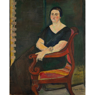 Reproduction Portrait de Madame Germaine Eisenmann 1924 - Suzanne Valadon