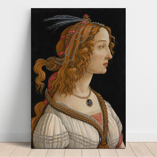 Reproduction Portrait de Simonetta Vespucci en nymphe - Sandro Botticelli