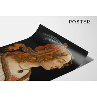 Reproduction Portrait de Simonetta Vespucci en nymphe - Sandro Botticelli