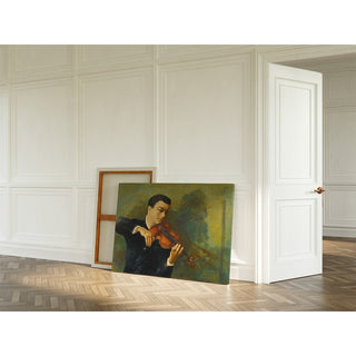 Reproduction Portrait du Violiniste Milstein - Moïse Kisling