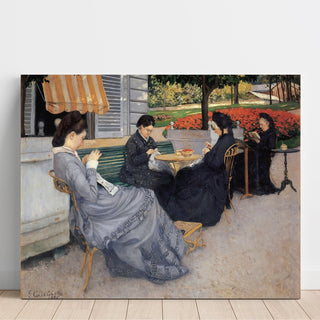 Reproduction Portraits à la campagne - Gustave Caillebotte