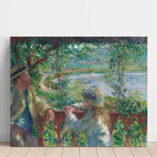 Reproduction Près du lac - Pierre-Auguste Renoir