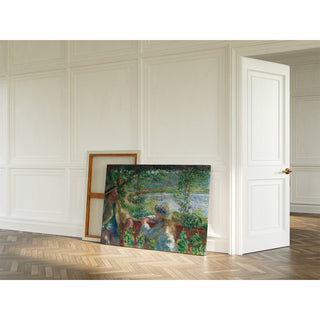 Reproduction Près du lac - Pierre-Auguste Renoir