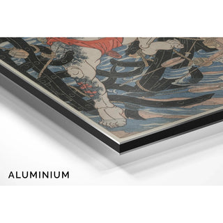 Reproduction Rori Hakuchō Chōjun de la série Les 108 héros du roman Shui Hu Zhuan - Utagawa Kuniyoshi
