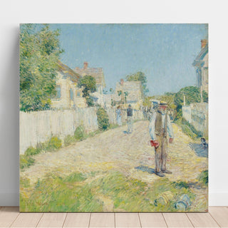 Reproduction Rue de Gloucester - Childe Hassam