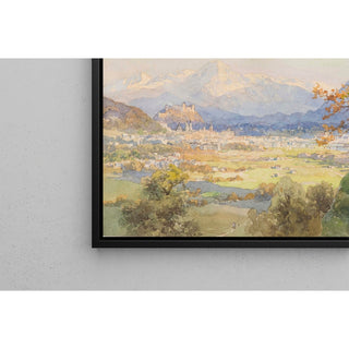Reproduction Salzbourg depuis Maria Plain- Edward Theodore Compton