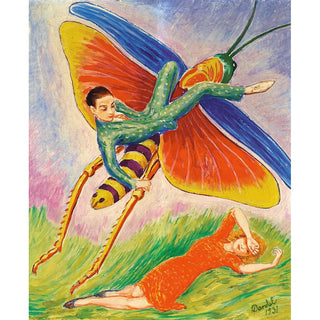 Reproduction Sauterelle - Nils Dardel
