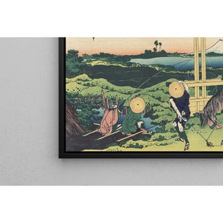 Reproduction Senju dans la province de Musashi - Katsushika Hokusai