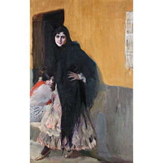 Reproduction Sévillanes Demoiselles de Seville - Joaquín Sorolla