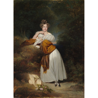 Reproduction Sophie Guillemette, grande-duchesse de Bade - Franz Xaver Winterhalter