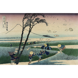 Reproduction Sunshu Ejiri - Katsushika Hokusai