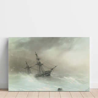 Reproduction Un navire dans une mer agitée - Ivan Konstantinovich Aivazovsky