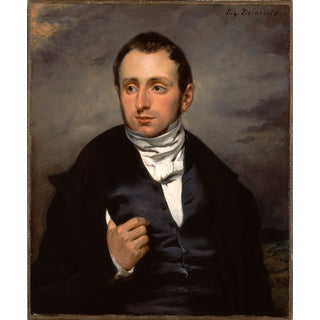 Reproduction Un portrait du Dr. François-Marie Desmaisons - Eugène Delacroix