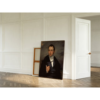 Reproduction Un portrait du Dr. François-Marie Desmaisons - Eugène Delacroix