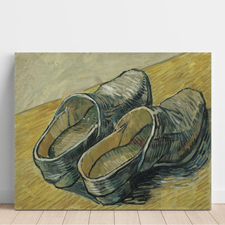 Reproduction Une paire de sabots en cuir - Vincent Van Gogh