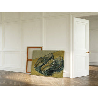 Reproduction Une paire de sabots en cuir - Vincent Van Gogh