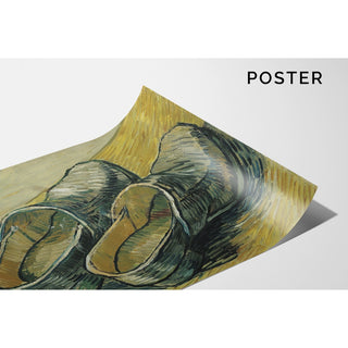 Reproduction Une paire de sabots en cuir - Vincent Van Gogh