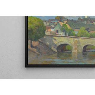 Reproduction Une petite ville à Spi - Ludovit Cordak