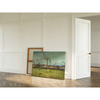 Reproduction Usines à Clichy - Vincent van Gogh