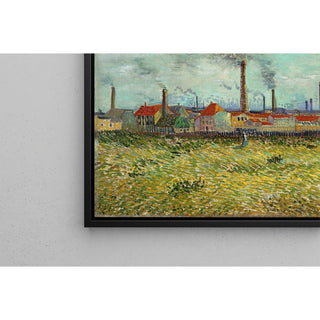 Reproduction Usines à Clichy - Vincent van Gogh