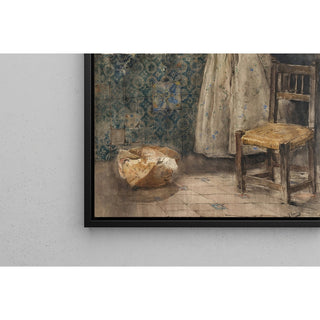 Reproduction Valencienne à la grille - Joaquín Sorolla