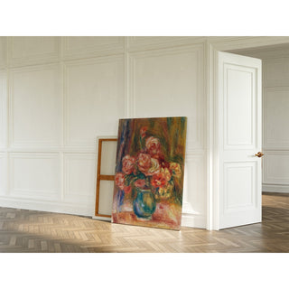 Reproduction Vase de roses - Pierre-Auguste Renoir